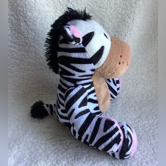Babies R Us 10 inch Zebra Adorable Plush Stuffed Animal Toy - Picture 2 of 8